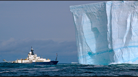 navy south america ice