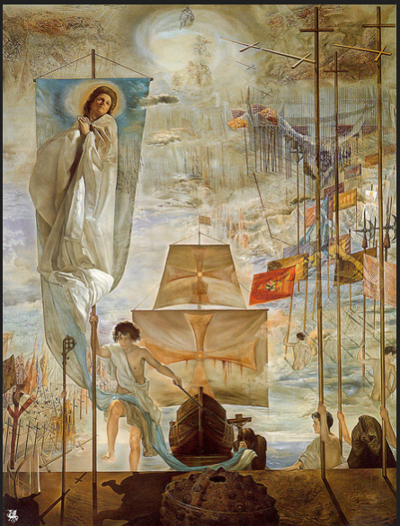 salvador dali columbus discover amnerica