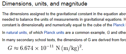 gravity-constant