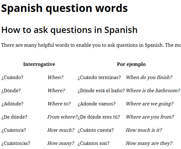 spanish carmen spanish