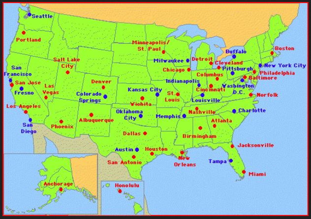 united states cities
